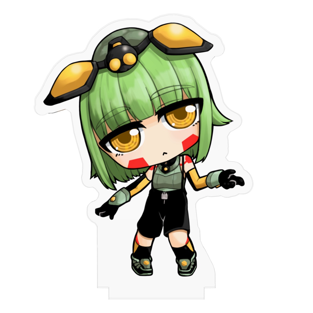 志村くるアクリルフィギュア