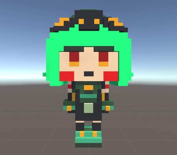 3Dオブジェ『ボクセルくる』