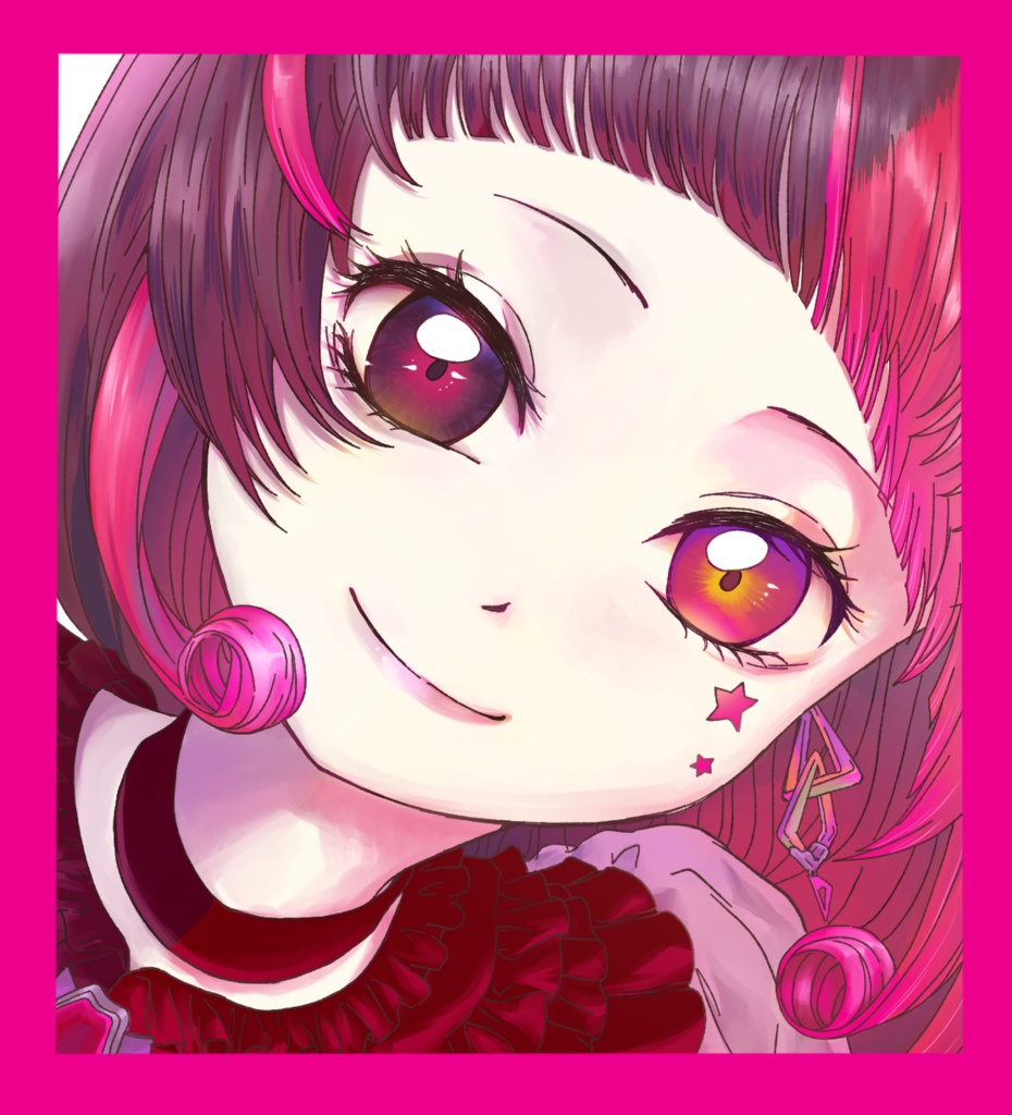 DO APPU GIRLS ステッカー - cyan - magenta - yellow
