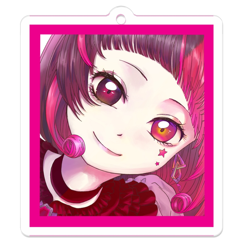 DO APPU GIRLS アクリルキーホルダー - magenta -