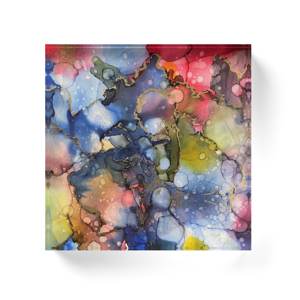 アクリルブロック アート色彩