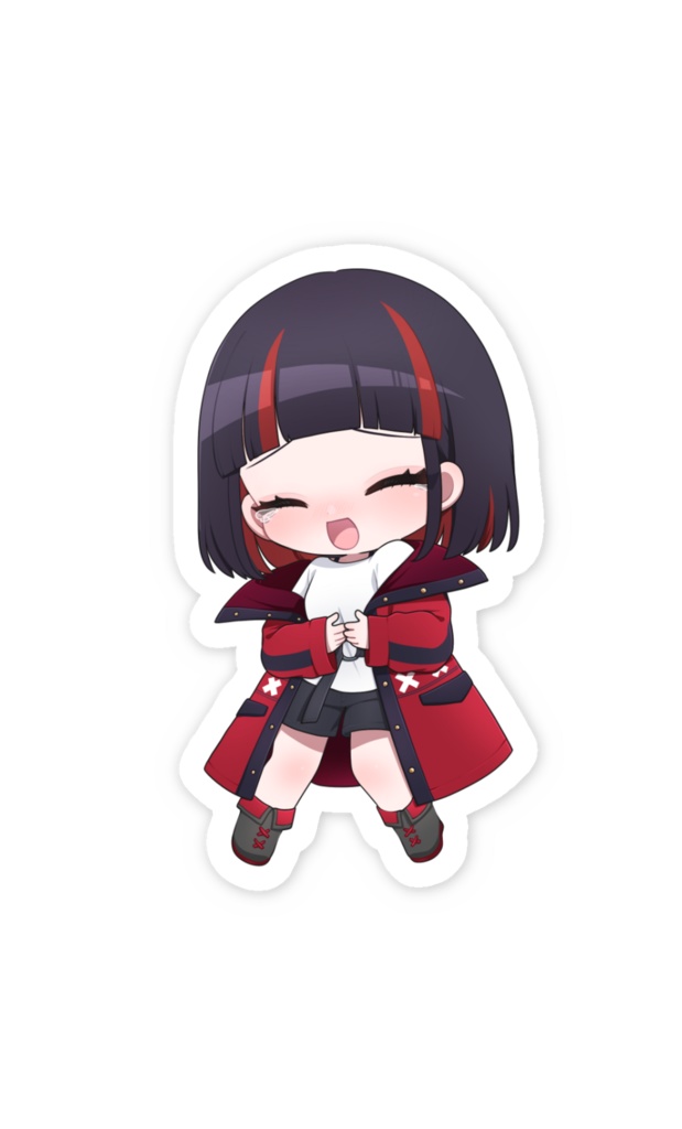 おこめりさかわいいステッカー(爆笑)