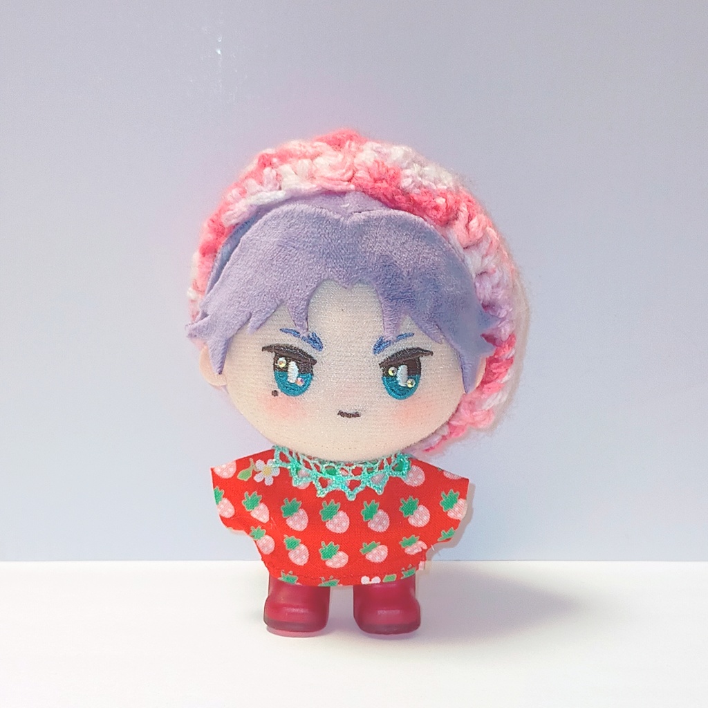 いちご時々お花シャツ