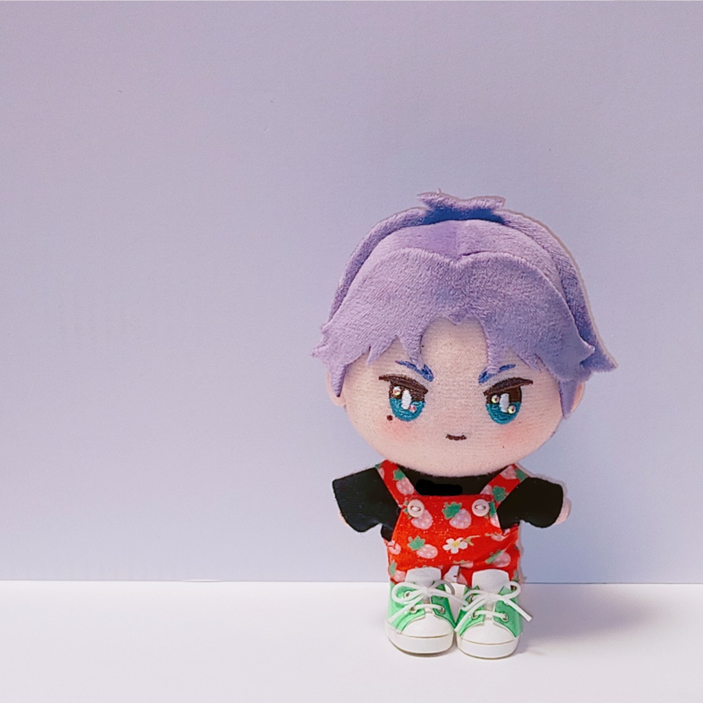 いちご時々お花サロペット