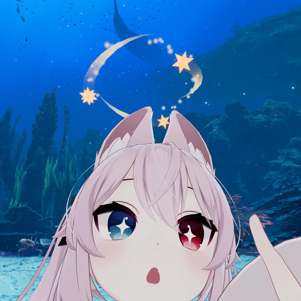 【アクセサリ】ノックアウト ヘイロー【VRC想定・MA対応】