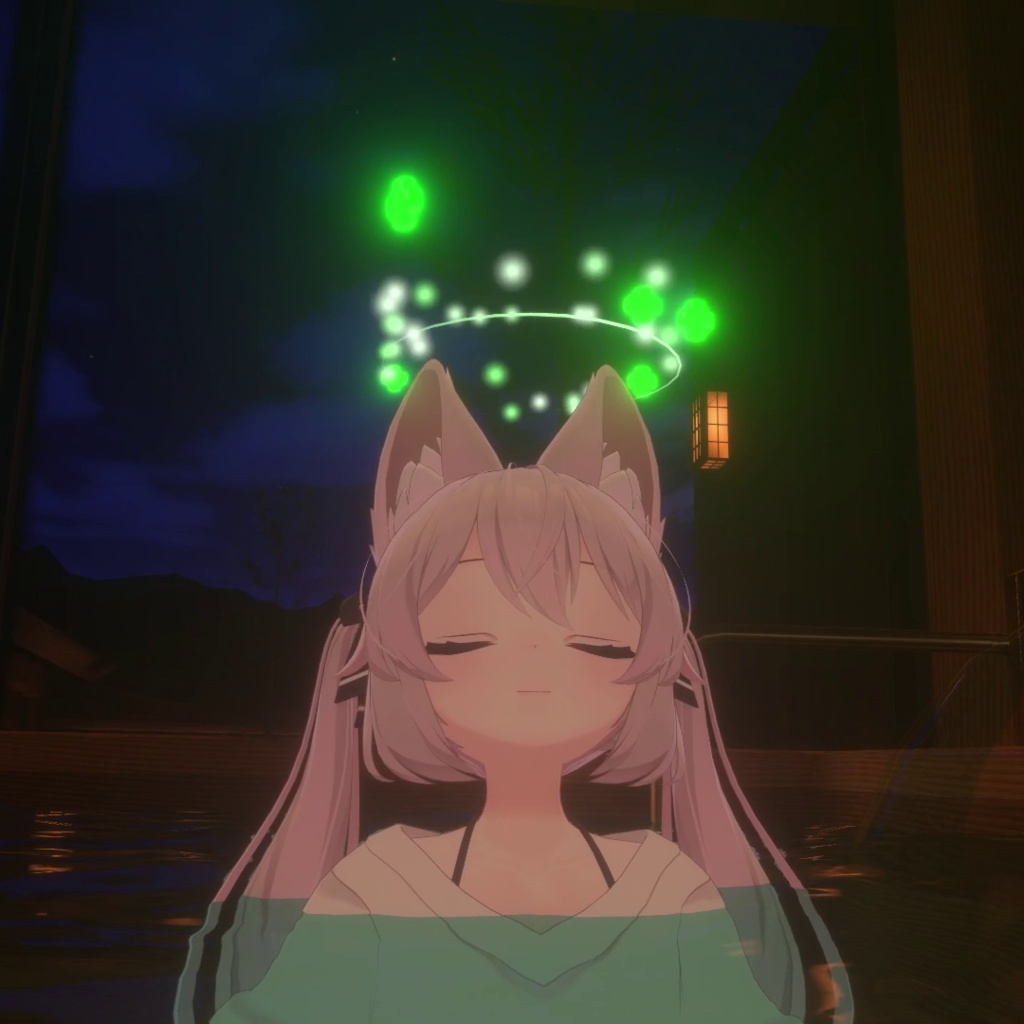 【アクセサリ】ヒーリング ヘイロー【VRC想定・MA対応】