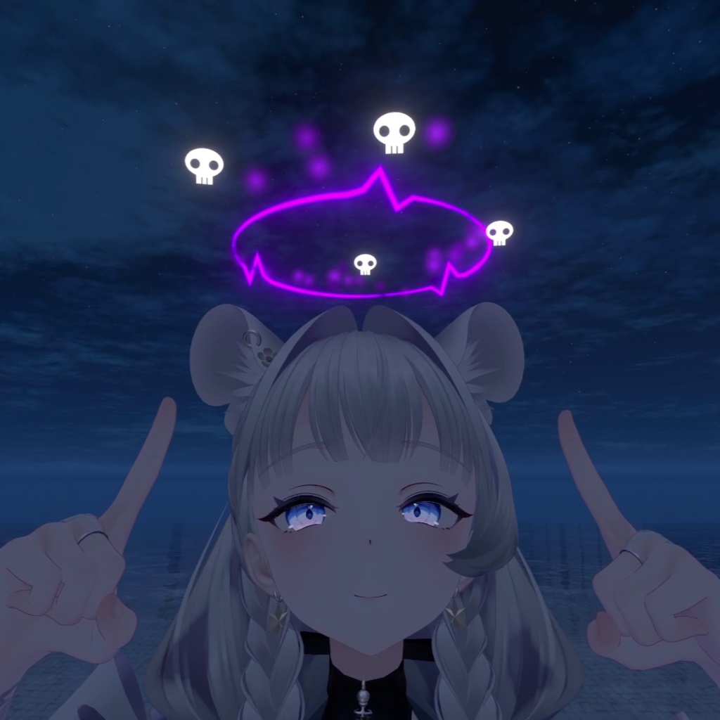 【アクセサリ】デッドリィヘイロー【VRC想定・MA対応】