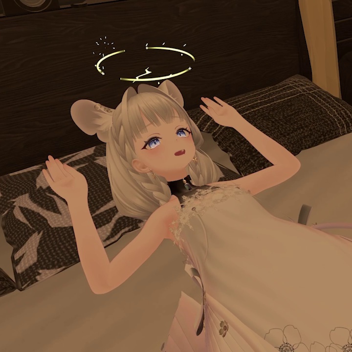 【アクセサリ】パラライズヘイロー【VRC想定・MA対応】