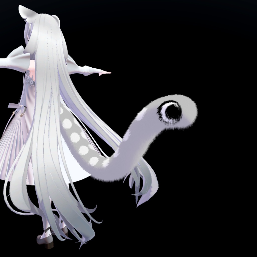 【無料】フレーナちゃん専用 チンアナゴしっぽテクスチャ【VRC想定】