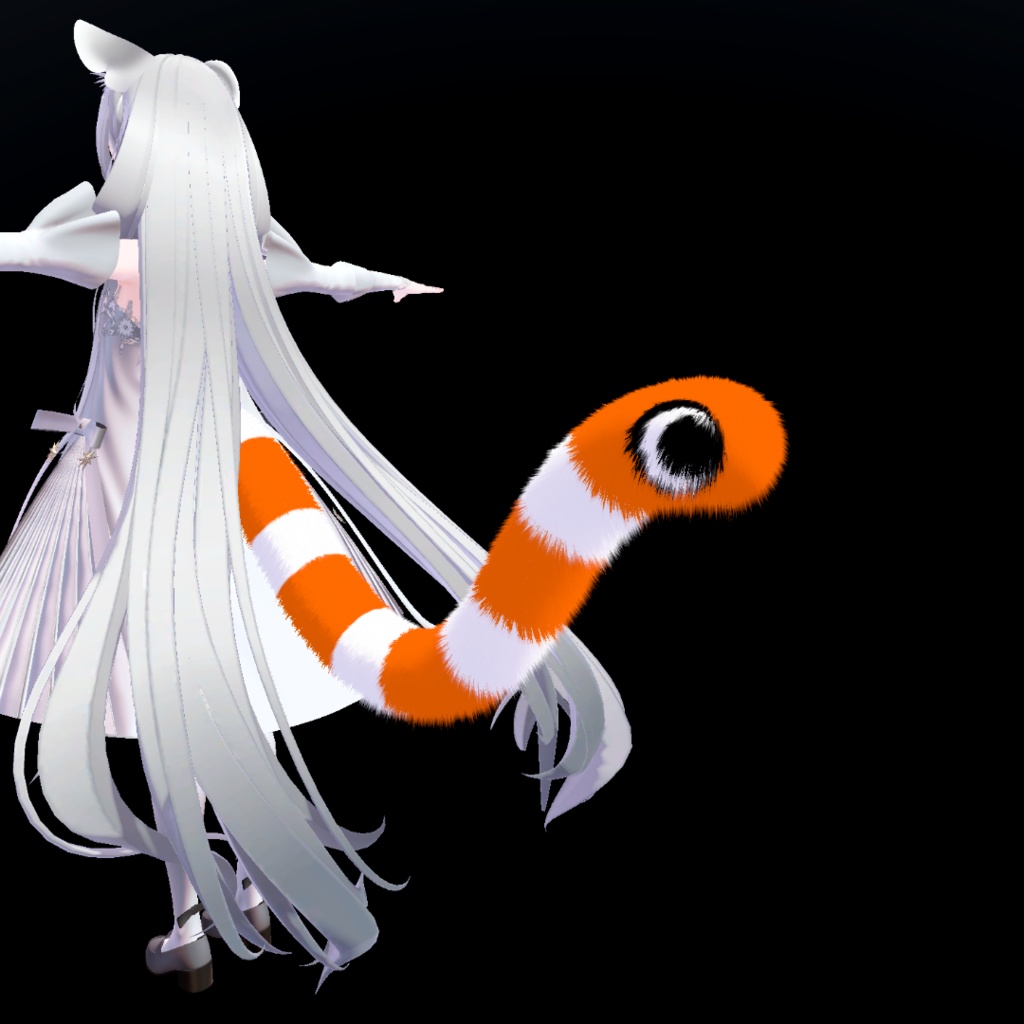 【無料】フレーナちゃん専用 チンアナゴしっぽテクスチャ【VRC想定】