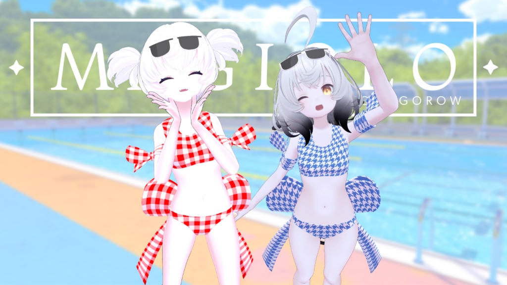 【8アバター対応:水着】Tropicoral トロピコーラル 🐠 【VRChat用】