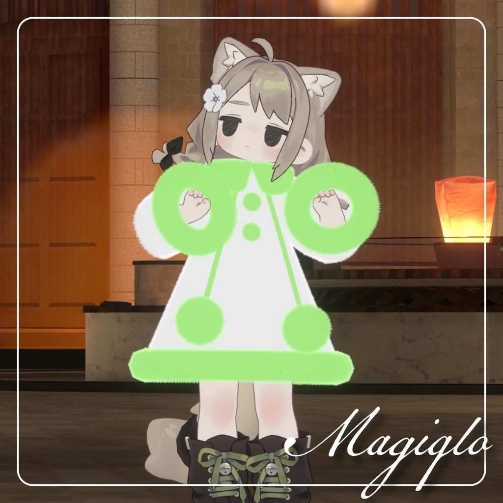 【無料あり】【セール】Pudding A La Coat プリン・ア・ラ・コート 【複数アバター対応予定】【VRChat用】