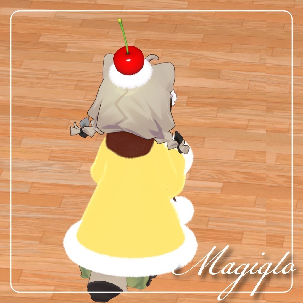 【無料あり】【セール】Pudding A La Coat プリン・ア・ラ・コート 【複数アバター対応予定】【VRChat用】