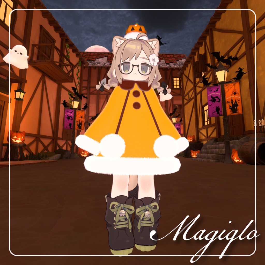 【無料あり】Pudding A La Coat プリン・ア・ラ・コート 【複数アバター対応】【VRChat用】