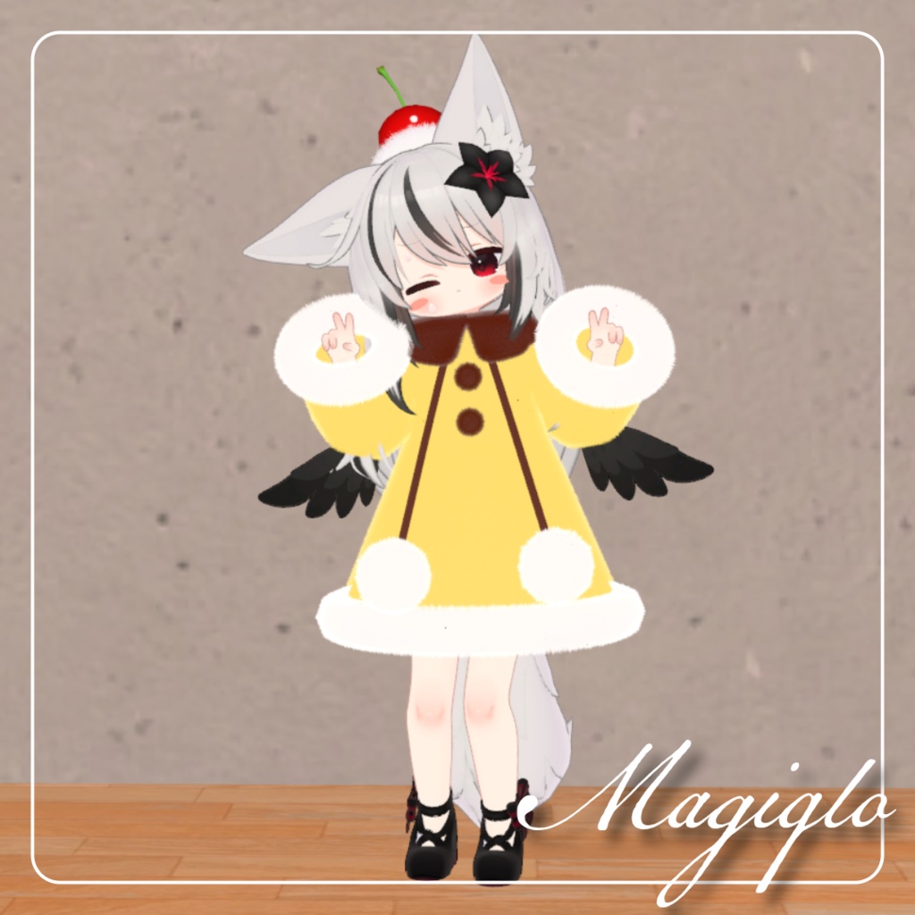 【無料あり】Pudding A La Coat プリン・ア・ラ・コート 【複数アバター対応】【VRChat用】