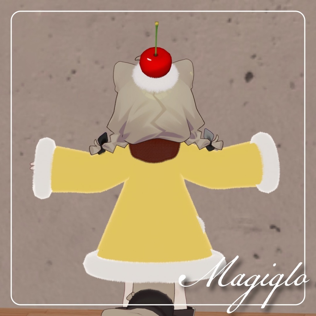 【無料あり】【セール】Pudding A La Coat プリン・ア・ラ・コート 【複数アバター対応予定】【VRChat用】