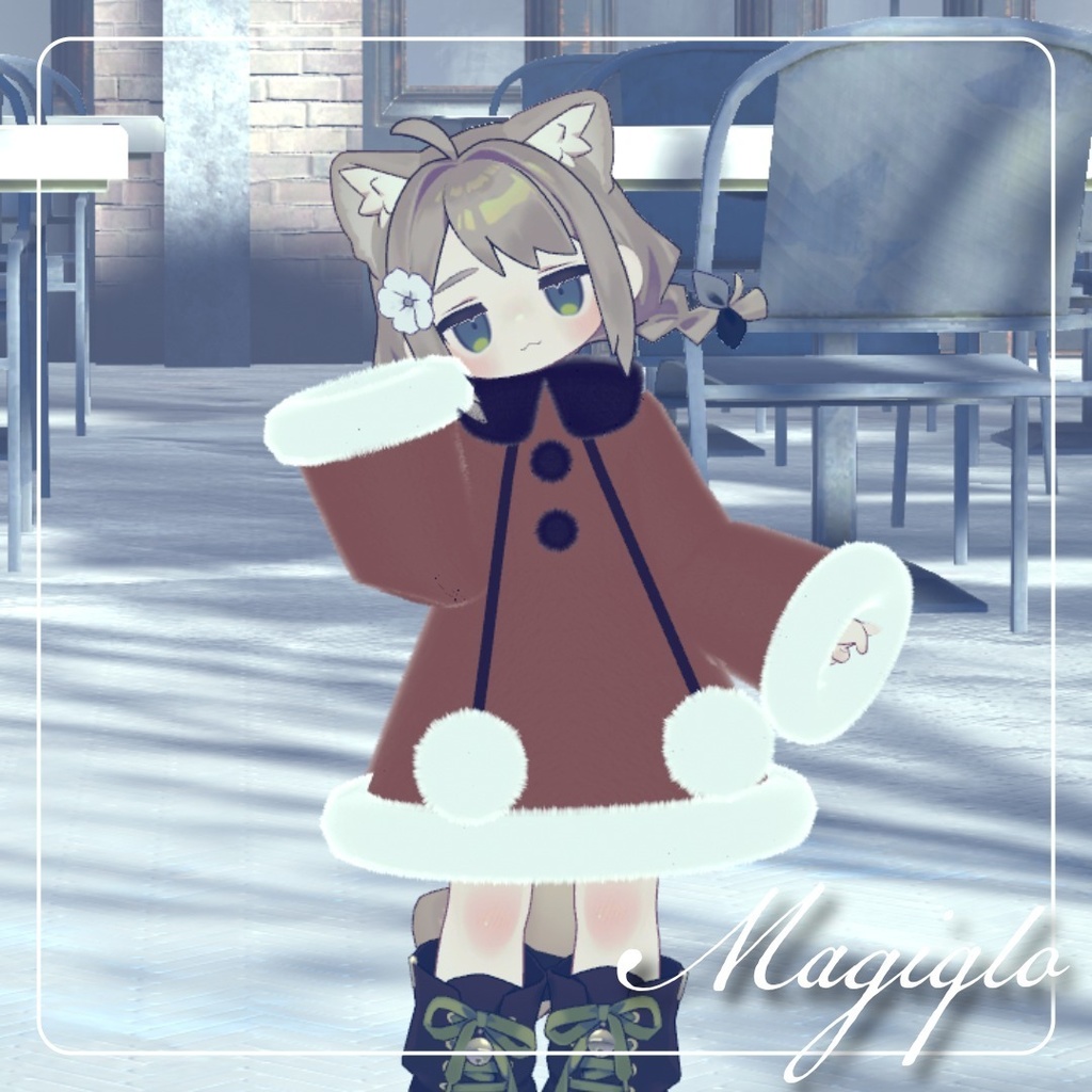 【無料あり】【セール】Pudding A La Coat プリン・ア・ラ・コート 【複数アバター対応予定】【VRChat用】