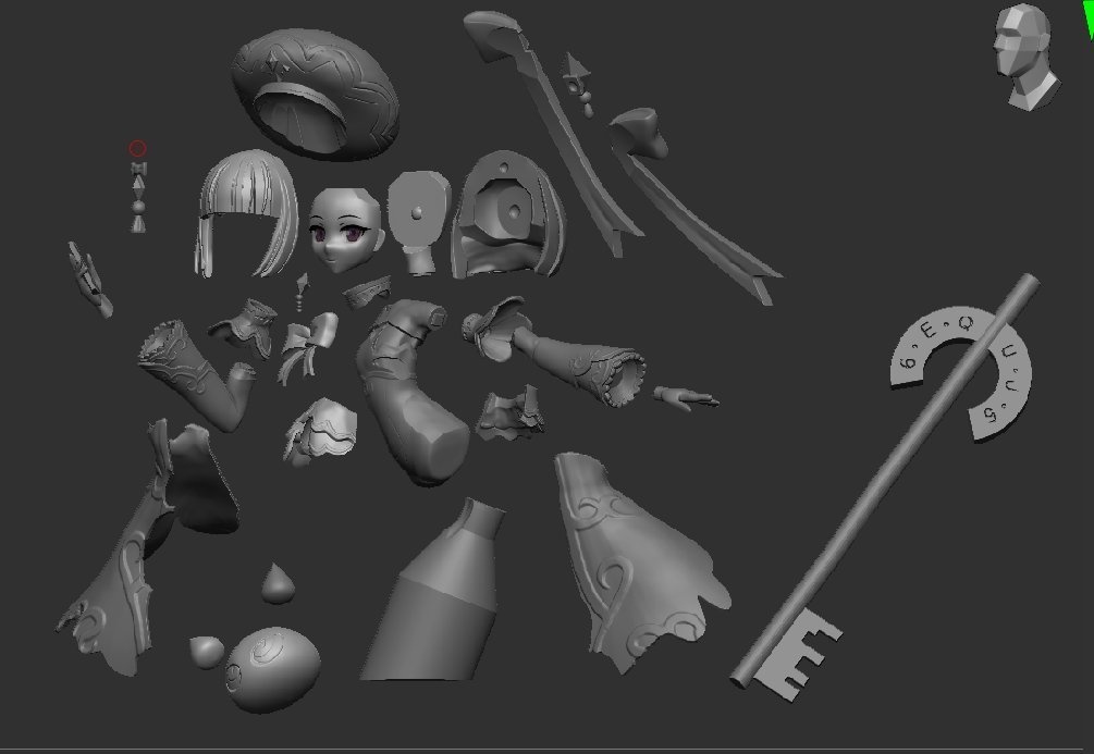 マジカミ Magica2020 Evo 陽彩 胸像 ガレージキット