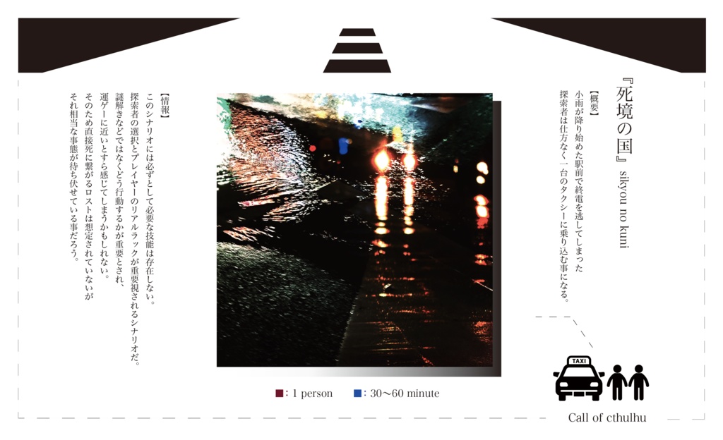 クトゥルフ神話TRPG6版シナリオ集『どこかで他人が死んでいる』