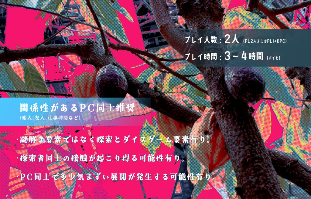 クトゥルフ神話TRPG『嘔苗ノ病』