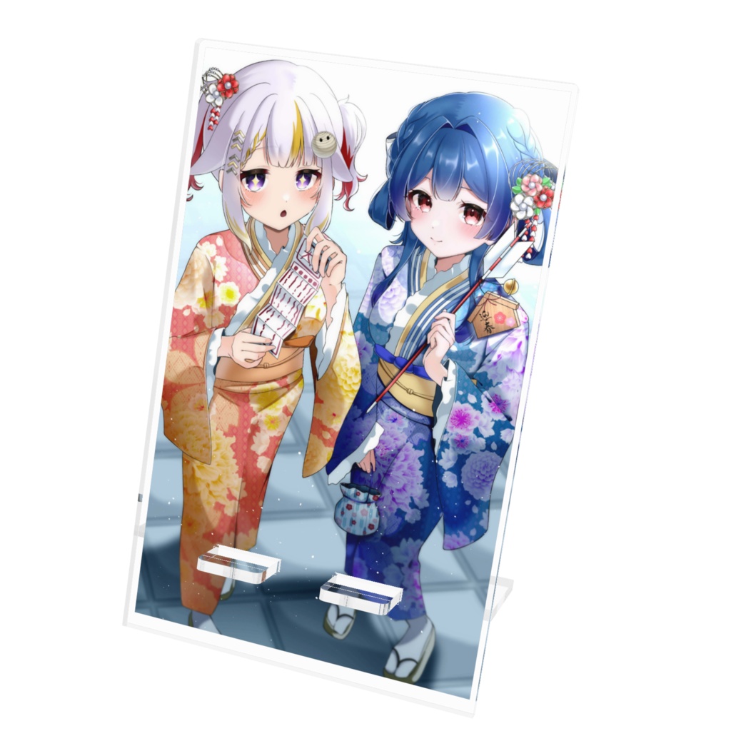 せれくところる　廿楽みことと緋華李兎のスマホスタンド