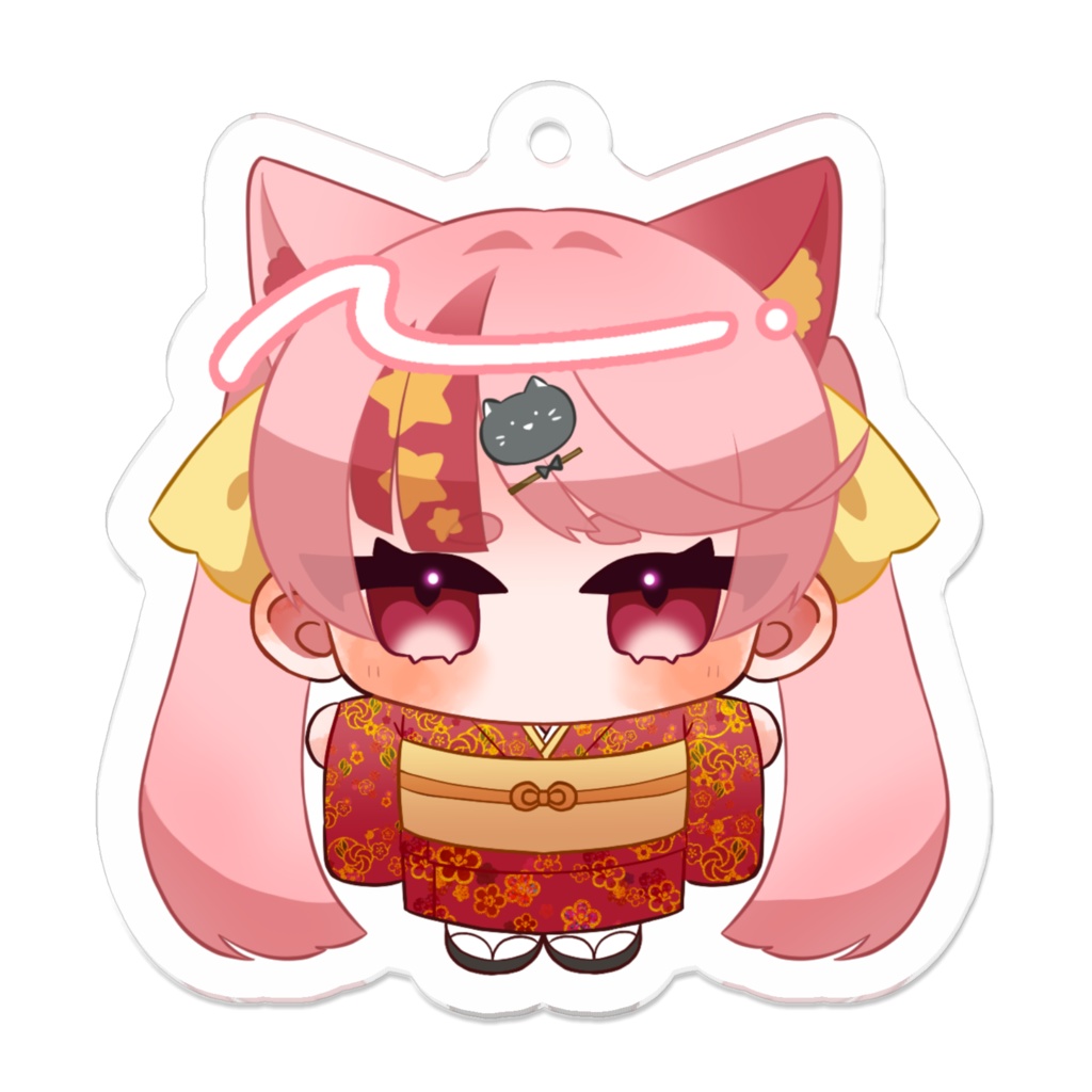 せれくところる　甘鈴音ころん　お正月アクキー