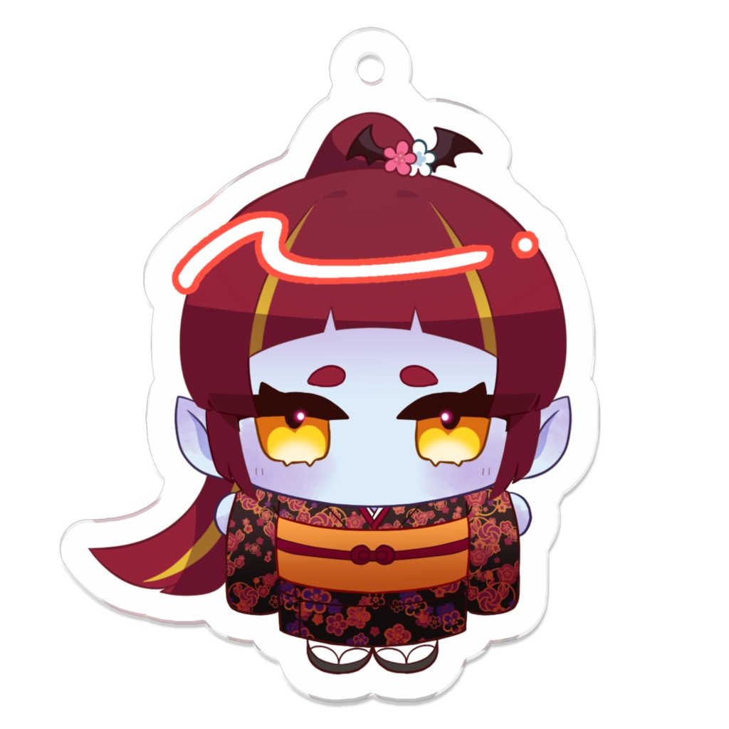 せれくところる 血紅ルカ お正月アクキー