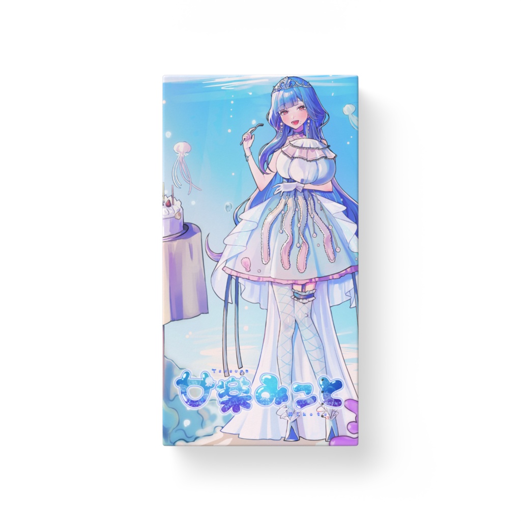 廿楽みこと モバイルバッテリー バースデー記念イラスト