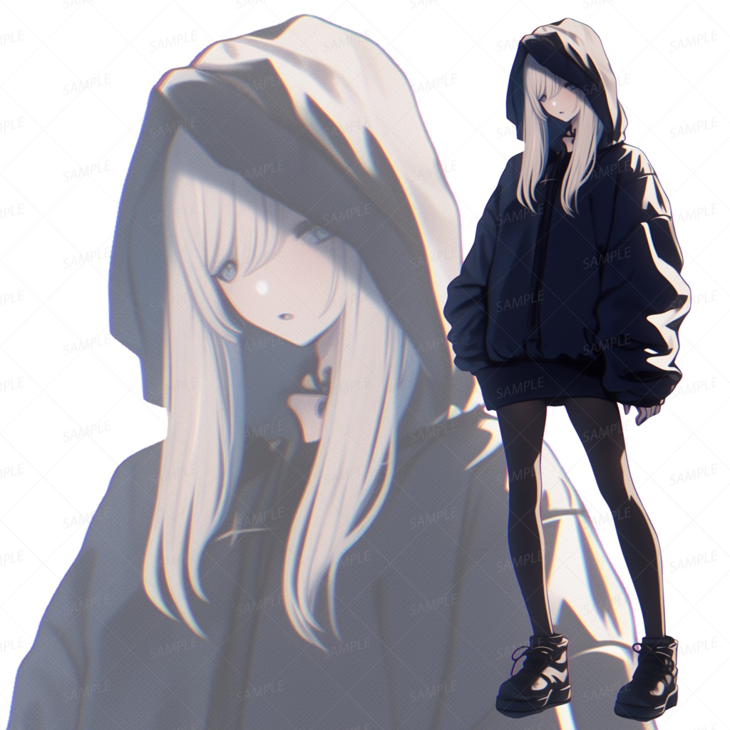 【背景透過_立ち絵】若者D【現代】