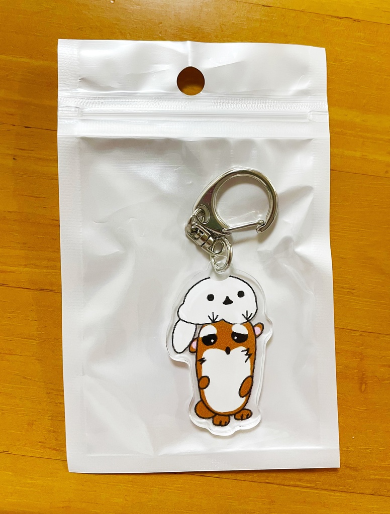 【ロボハムボー太】シマエナガボー太　アクリルキーホルダー