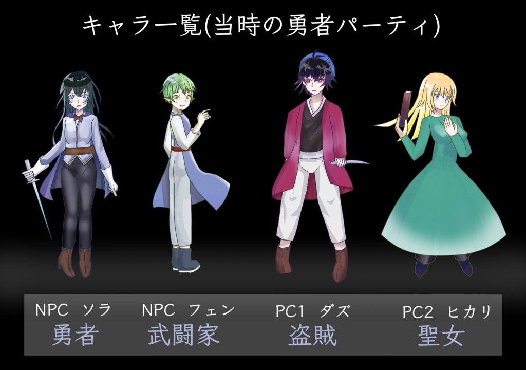 2PLファンタジーマーダーミステリー「勇者の死体と魔王の住処」