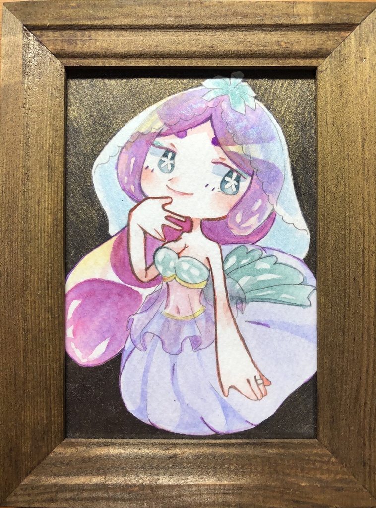 原画(ナスの女の子)