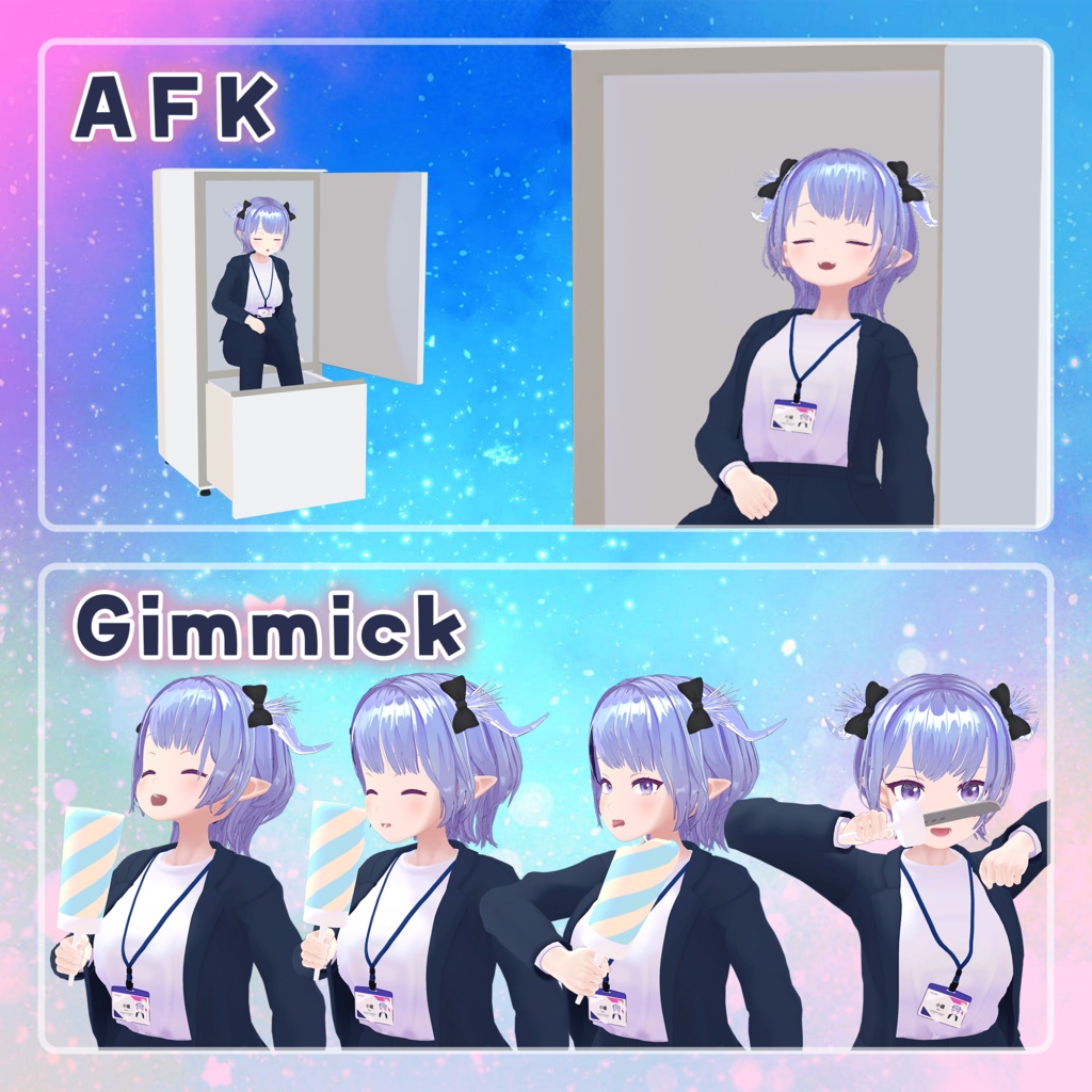 オリジナル3Dモデル『小織』