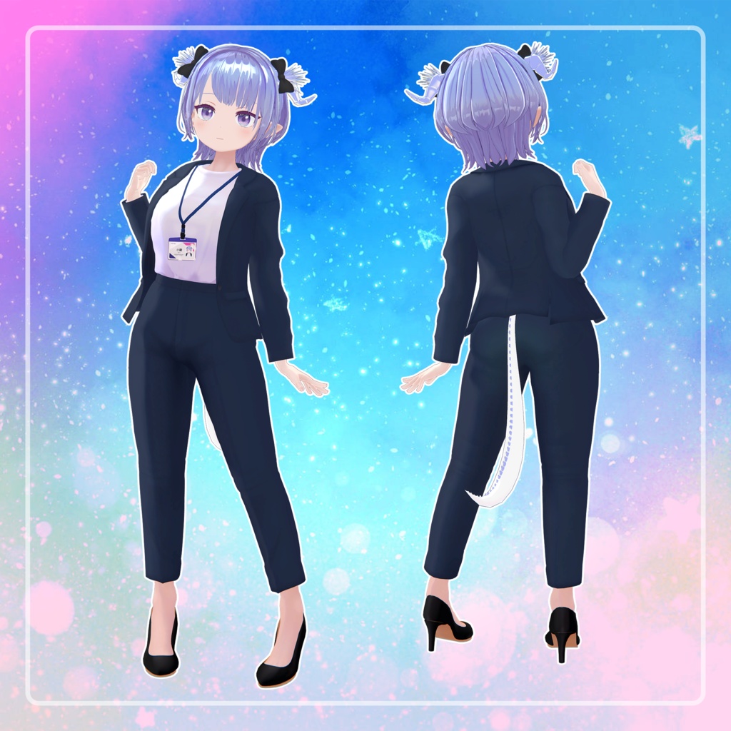 オリジナル3Dモデル『小織』