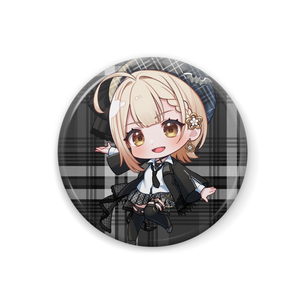 喜多ななち新衣装デフォルメ缶バッジ-A(Kita Nanachi new costume deformed can badge A type)