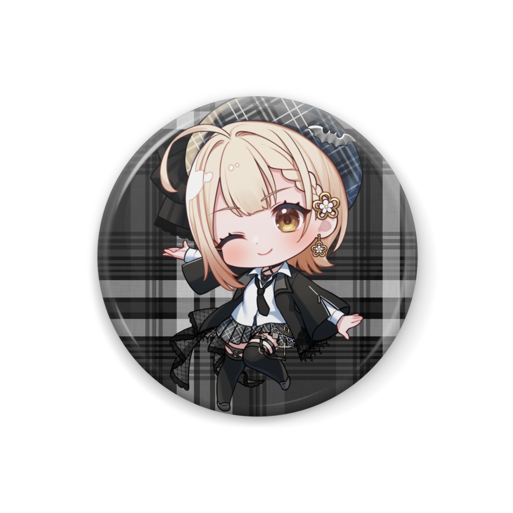 喜多ななち新衣装デフォルメ缶バッジ-C(Kita Nanachi new costume deformed can badge C type)