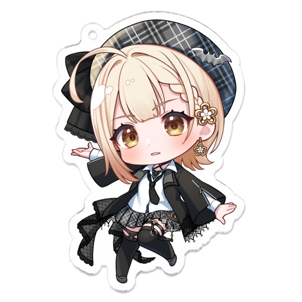 喜多ななち新衣装デフォルメアクリルキーホルダー-C(Kita Nanachi New Costume Deformed Acrylic Keychain C type)