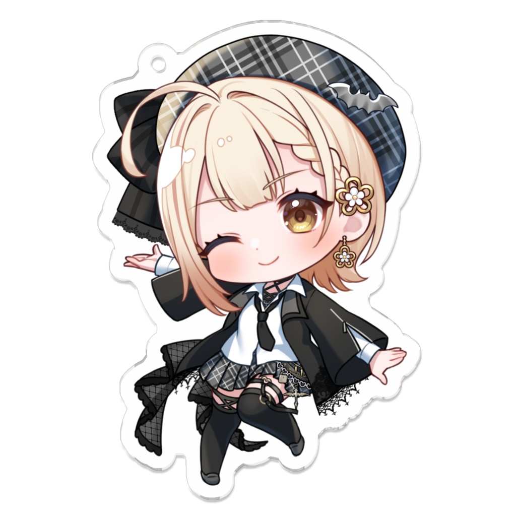 喜多ななち新衣装デフォルメアクリルキーホルダー-B(Kita Nanachi New Costume Deformed Acrylic Keychain B type)