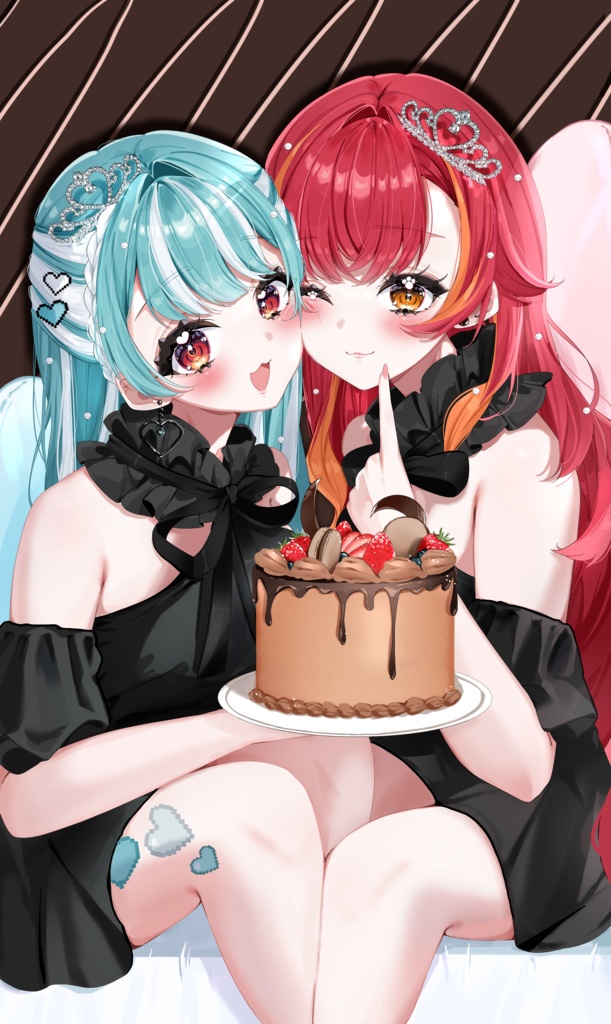 【VGGC10th】猫汰つな×白波らむね B2タペストリー