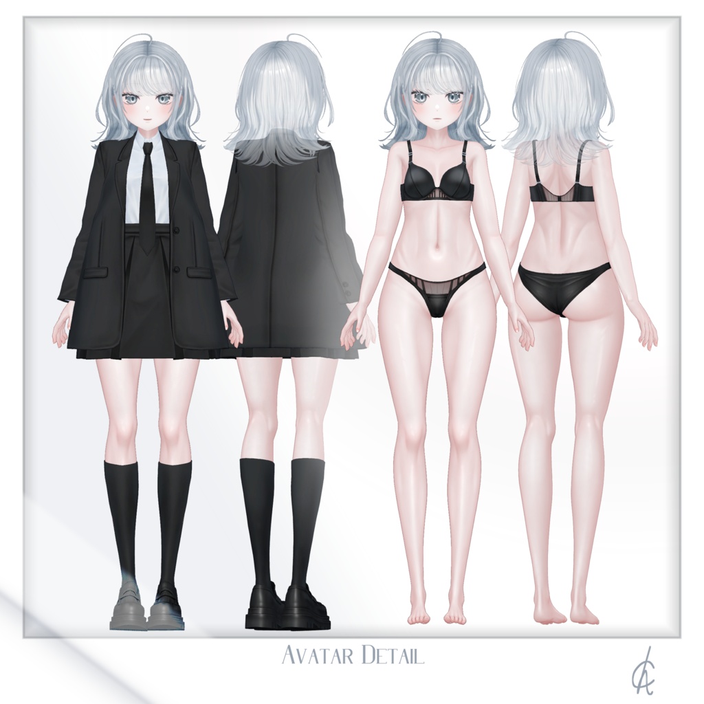 [SHIRLEY]/[サエリ] - オリジナル3Dモデル - CHARAFT - 2/10