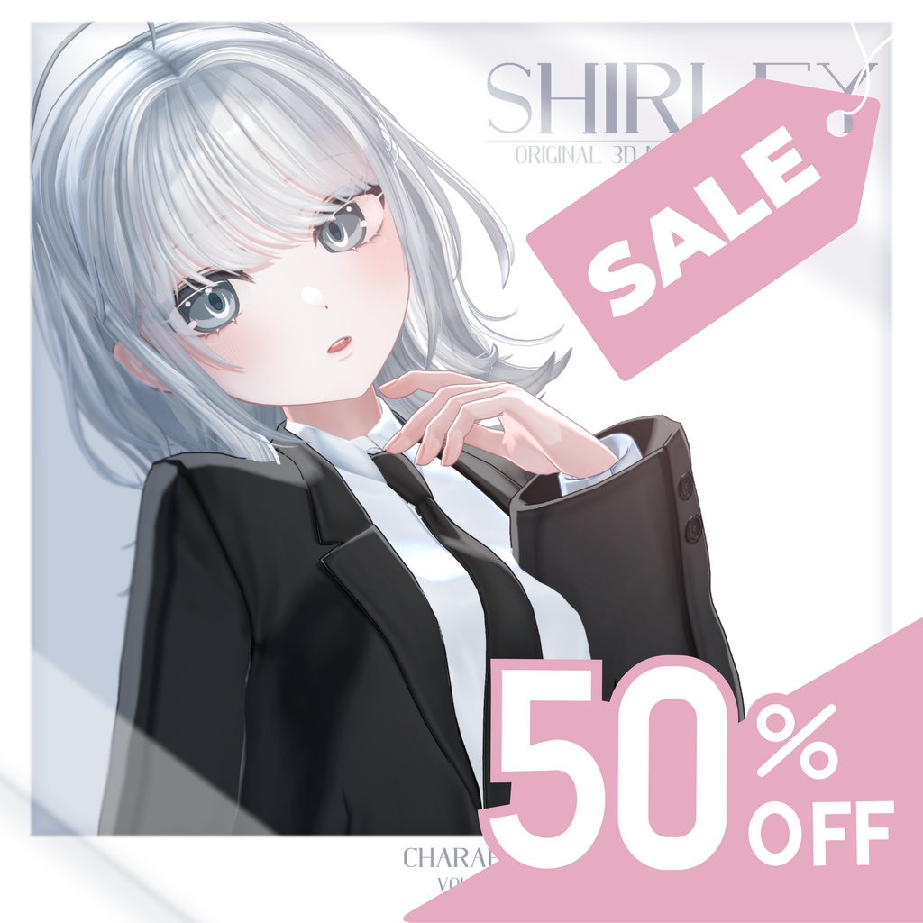 [Autumn Sale 50%🍁 25-10-05~08] [SHIRLEY]/[サエリ] - オリジナル3Dモデル