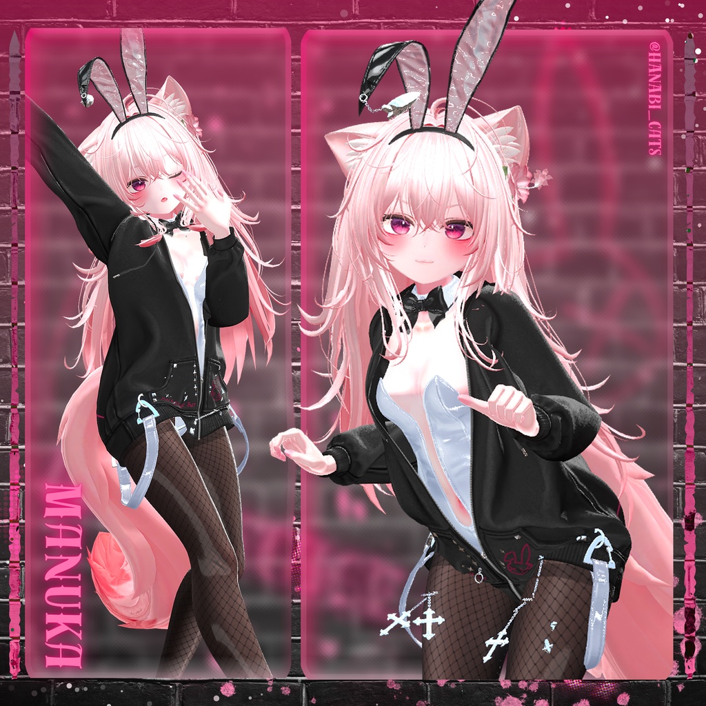 【11アバター対応】 BackStage_Bunny