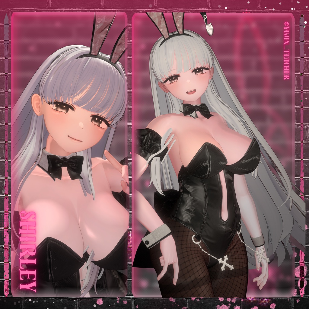 【11アバター対応】 BackStage_Bunny