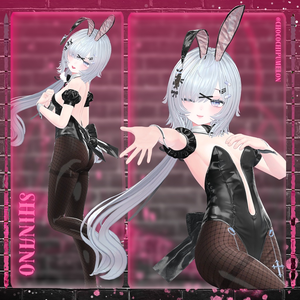 【11アバター対応】 BackStage_Bunny