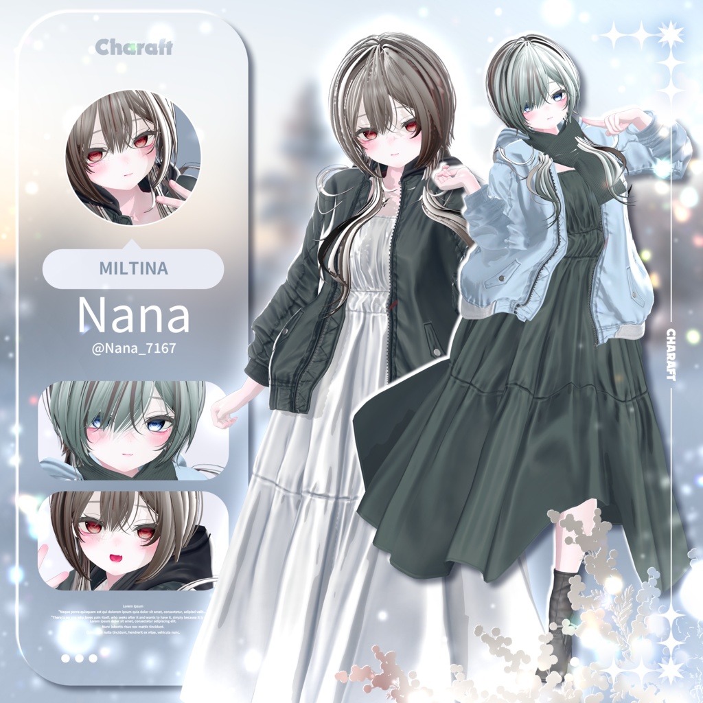 🦅 Breezy_Eagle - 【12 アバター対応】