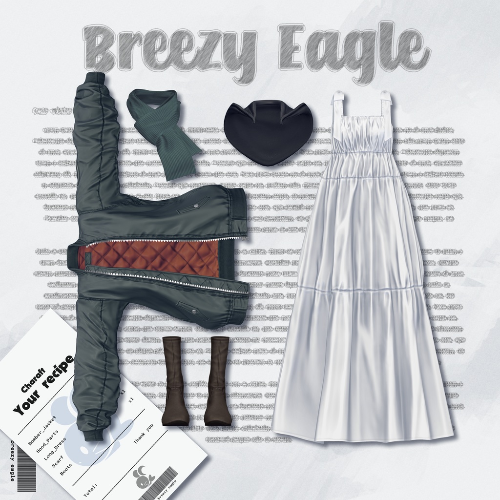 💗SALE💗 🦅 Breezy_Eagle - 【12 アバター対応】