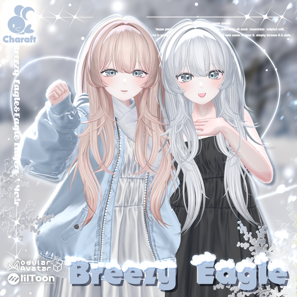 💗SALE💗 🦅 Breezy_Eagle - 【12 アバター対応】