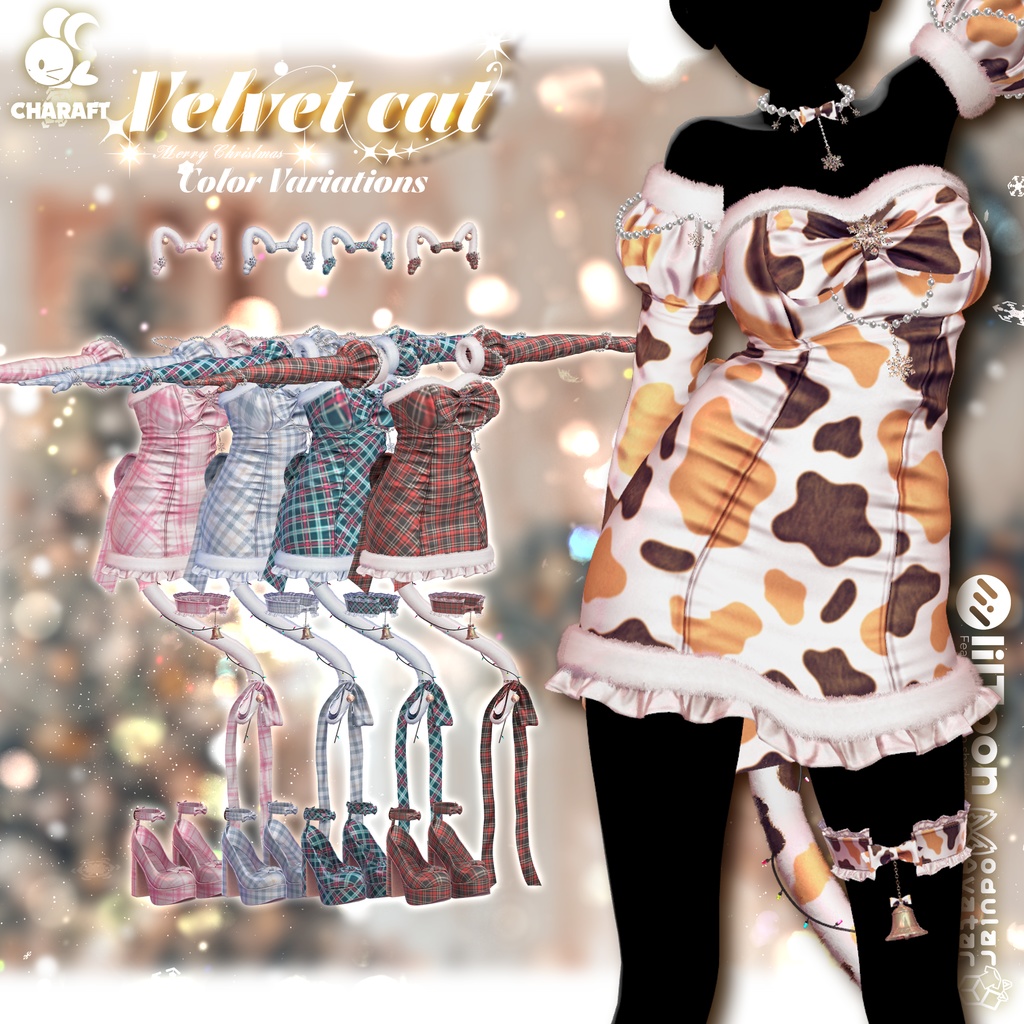 💗SALE💗 😺 Velvet_Cat 😺 - 【15 アバター対応】