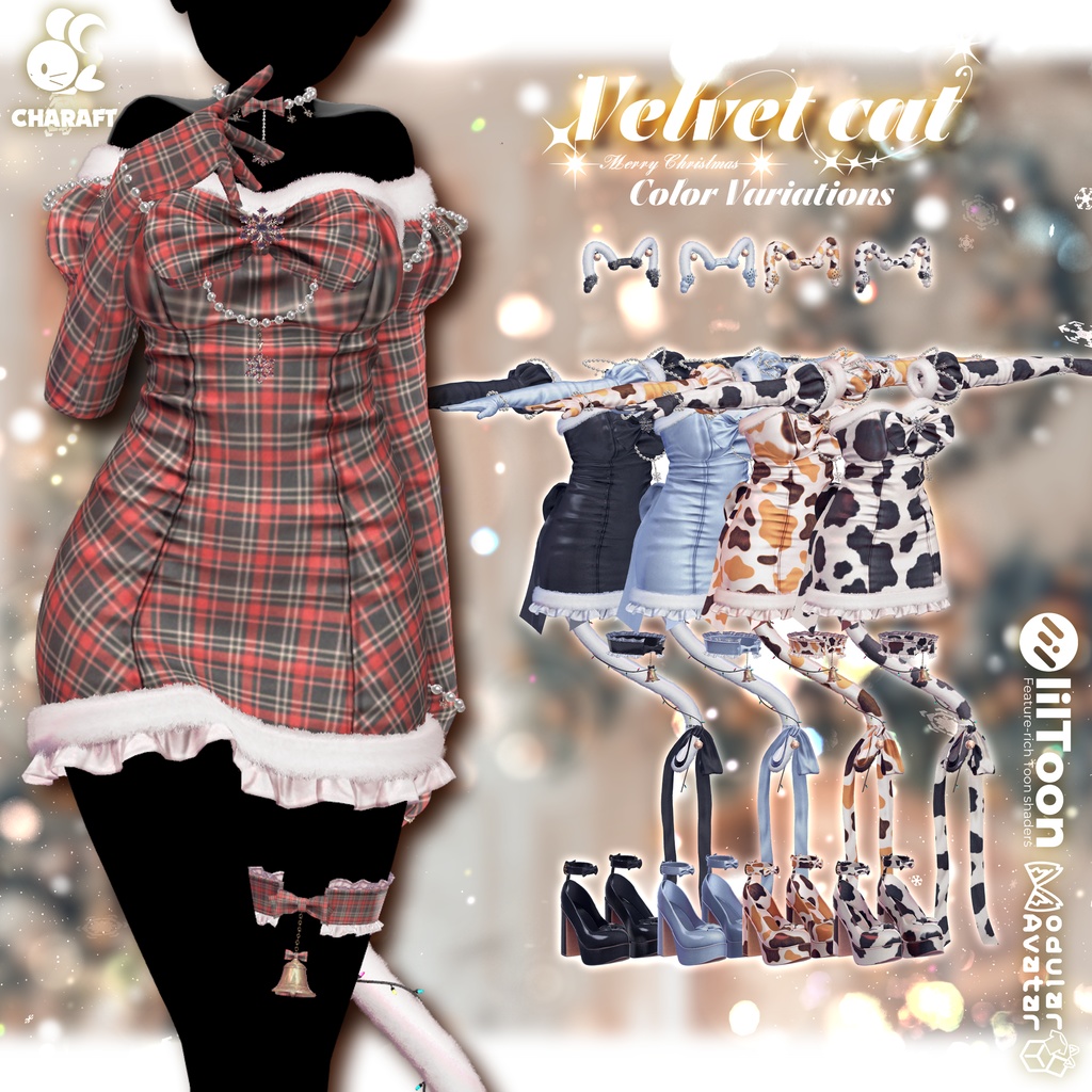 💗SALE💗 😺 Velvet_Cat 😺 - 【15 アバター対応】