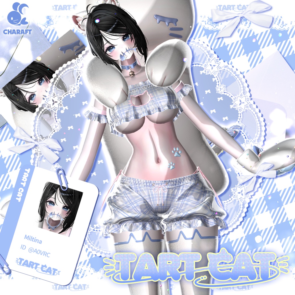 🔥50%SALE🔥 🧁 Tart_Cat 🧁 - 【15アバター対応】
